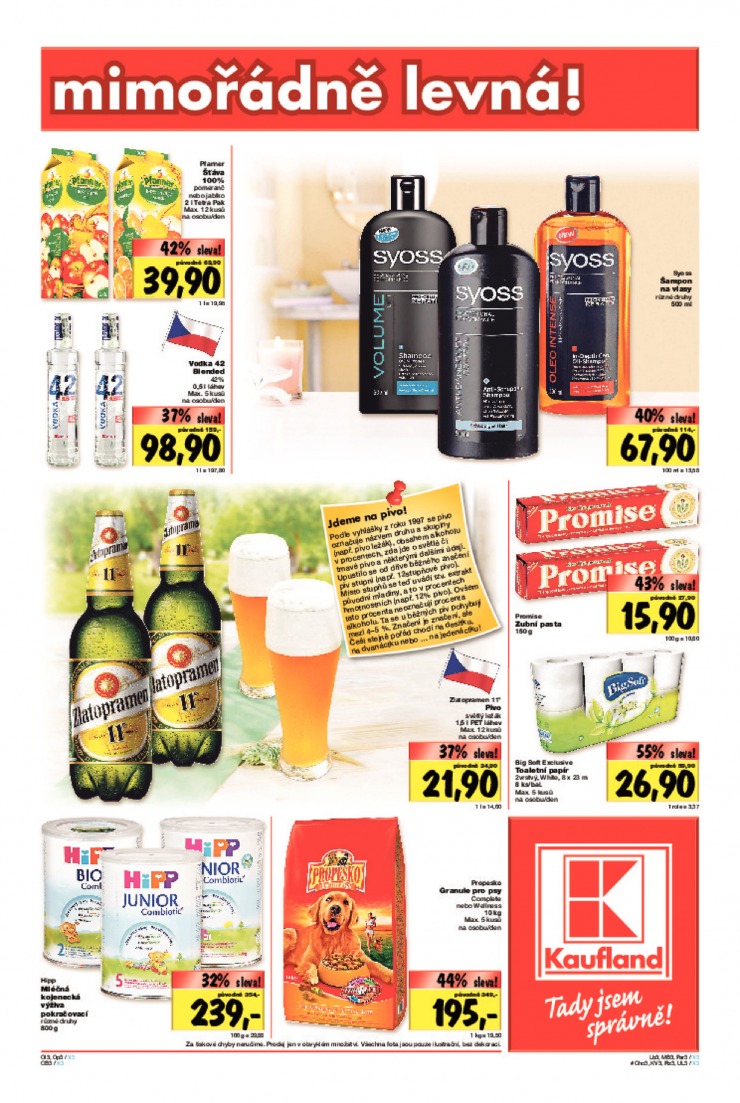 leták Kaufland Aktuální nabídka od 17.1.2013 strana 1 leták Kaufland Aktuální nabídka od 17.1.2013 strana 1
