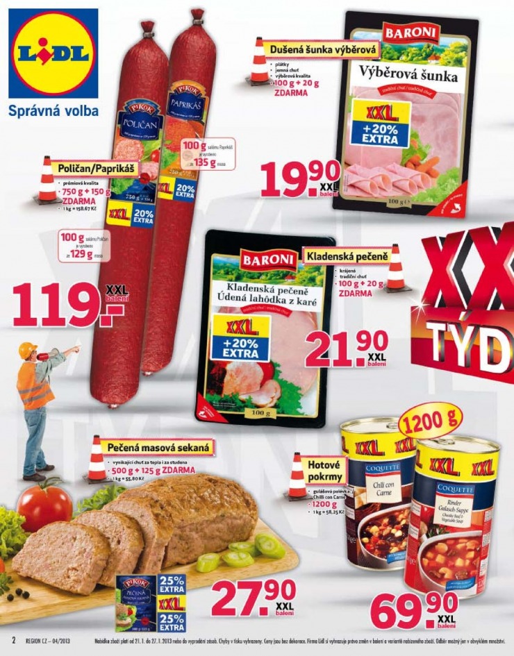 leták Lidl Akční nabídka od 21.1.2013 strana 1 leták Lidl Akční nabídka od 21.1.2013 strana 1