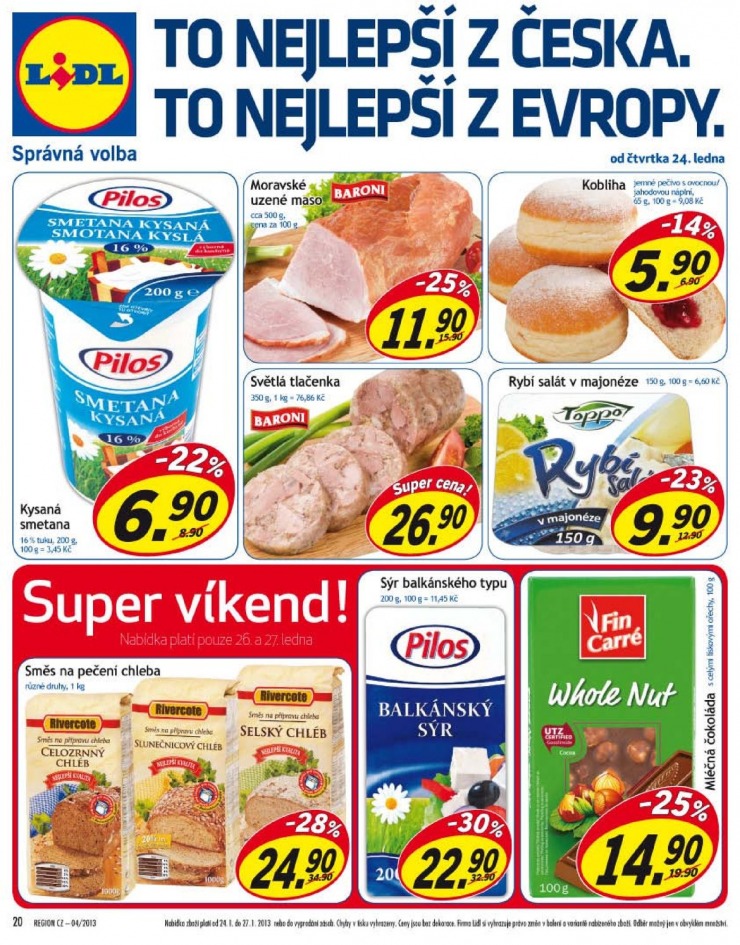 leták Lidl Akční nabídka od 21.1.2013 strana 1 leták Lidl Akční nabídka od 21.1.2013 strana 1
