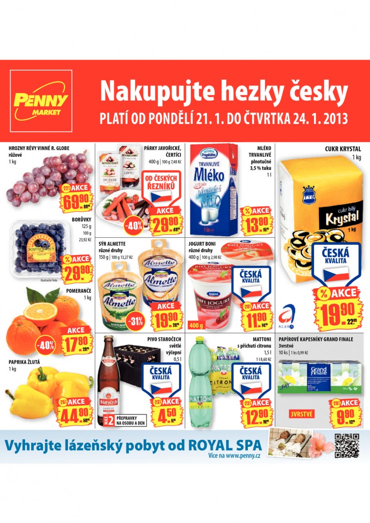 letk Penny Aktuln nabdka od 21.1.2013 strana 1