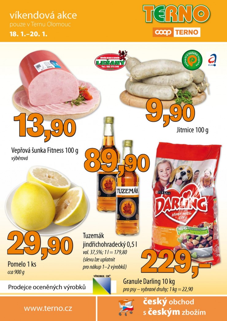 leták COOP Terno víkend od 18.1.2013 strana 1 leták COOP Terno víkend od 18.1.2013 strana 1