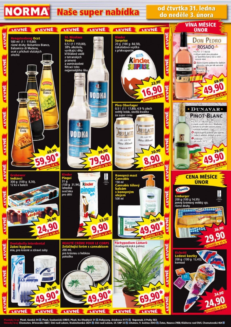 let�k Norma Aktu�ln� let�k od 28.1.2013 strana 1