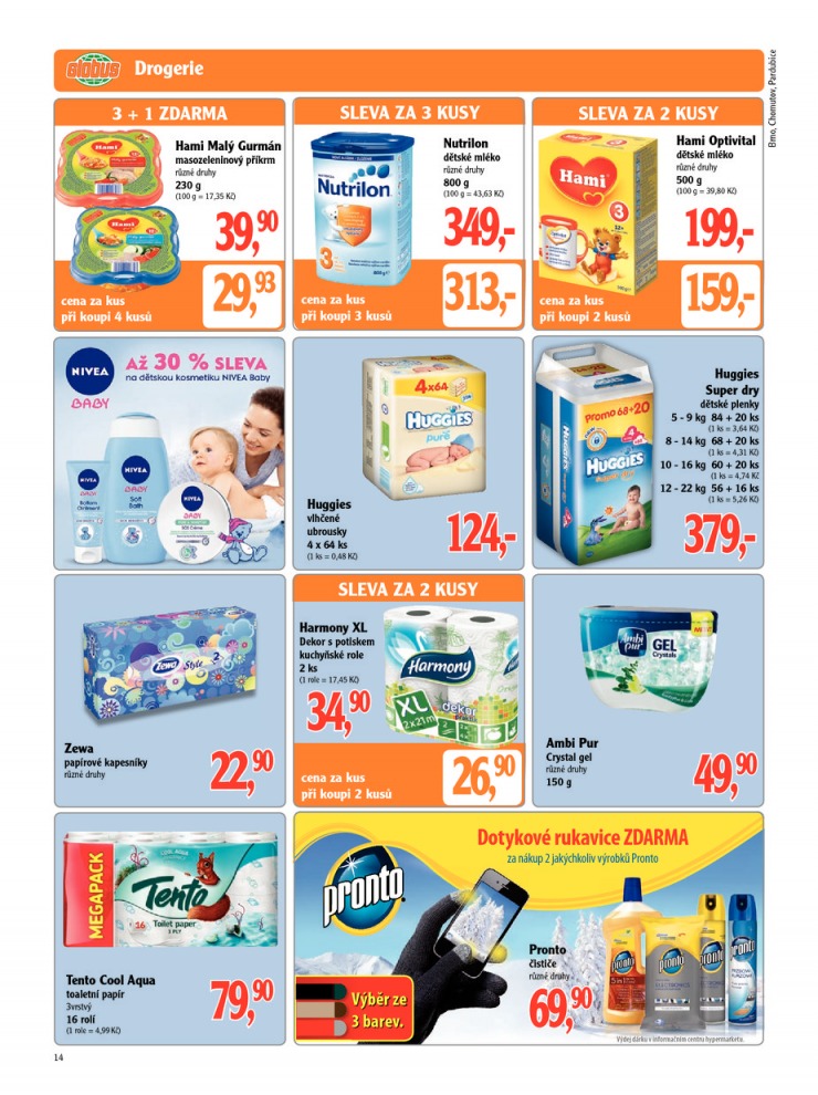 leták Globus Naše noviny od 22.1.2013 strana 1 leták Globus Naše noviny od 22.1.2013 strana 1