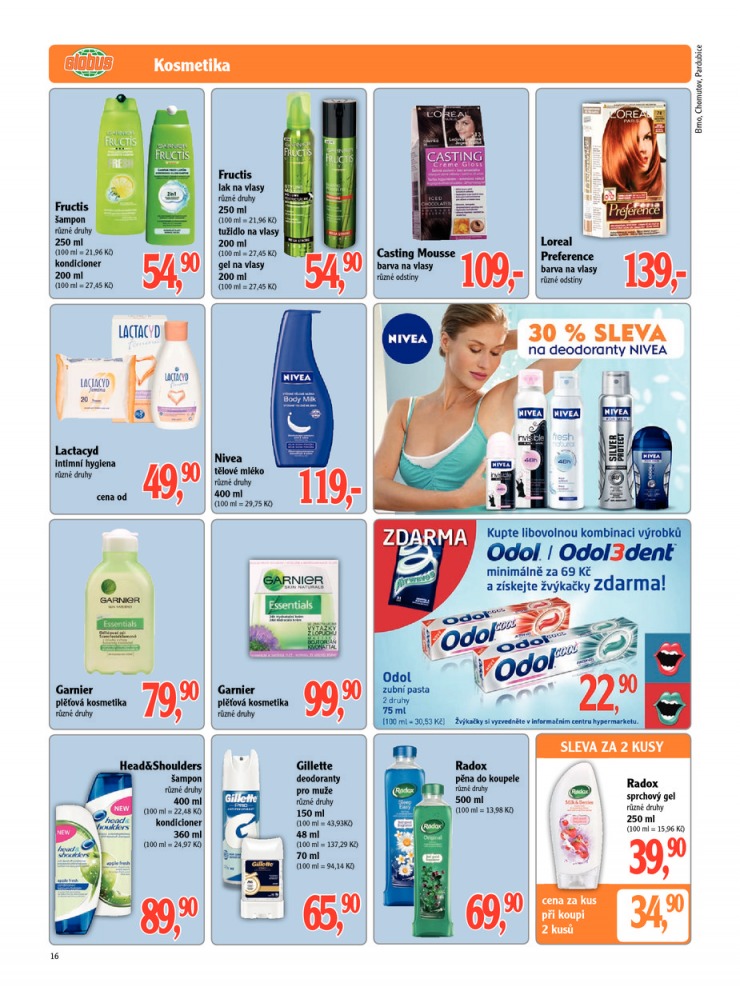 leták Globus Naše noviny od 22.1.2013 strana 1 leták Globus Naše noviny od 22.1.2013 strana 1