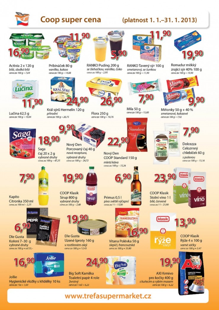 let�k COOP Trefa od 16.1.2013 strana 1