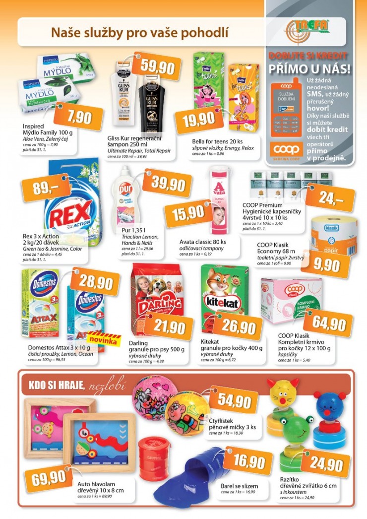 let�k COOP Trefa od 16.1.2013 strana 1