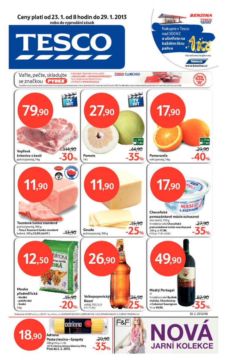 letk Tesco velk hypermarkety od 23.1.2013 strana 1