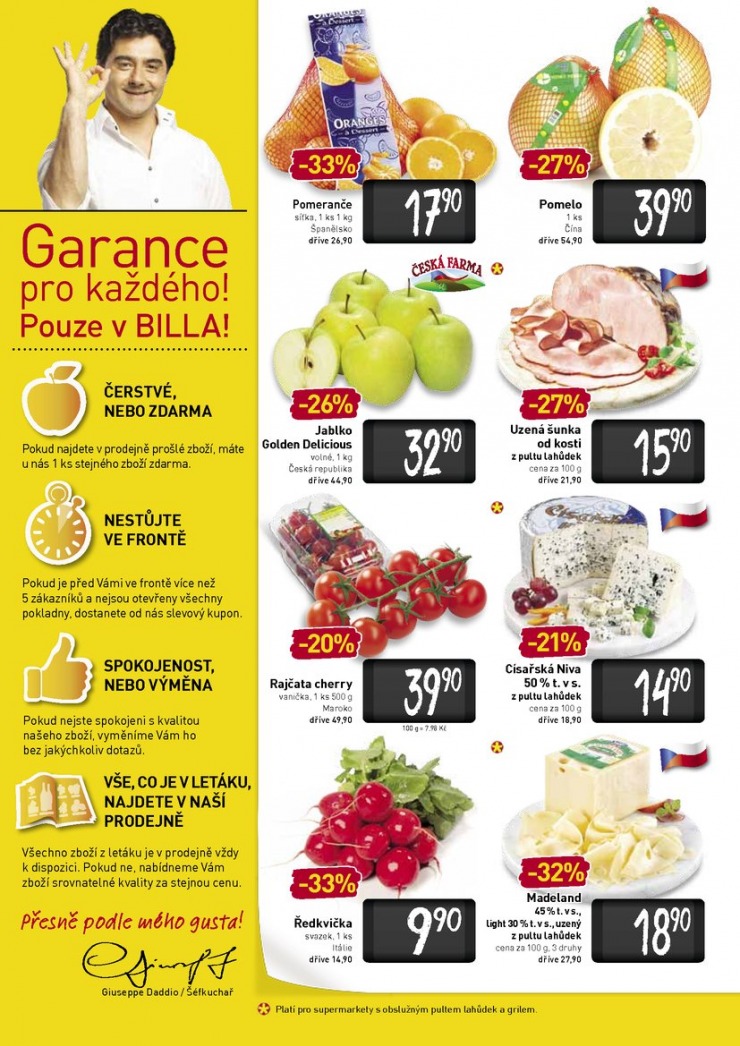 leták Billa malý od 23.1.2013 strana 1 leták Billa malý od 23.1.2013 strana 1