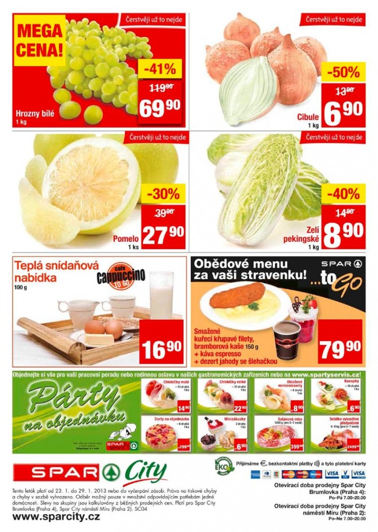 leták Interspar nabídka Spar City od 23.1.2013 strana 1 leták Interspar nabídka Spar City od 23.1.2013 strana 1