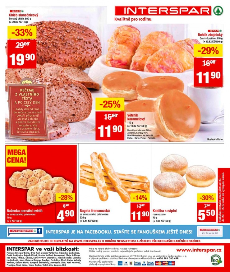 leták Interspar Akční nabídka od 23.1.2013 strana 1 leták Interspar Akční nabídka od 23.1.2013 strana 1