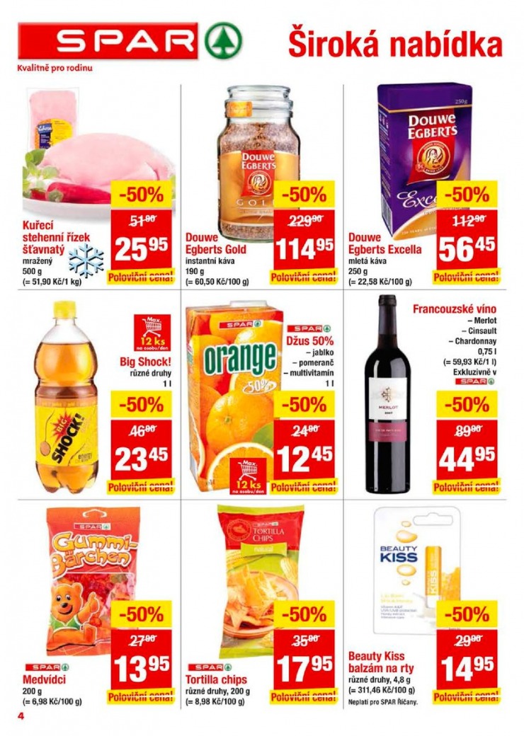 leták Interspar nabídka Spar od 23.1.2013  strana 1 leták Interspar nabídka Spar od 23.1.2013 strana 1