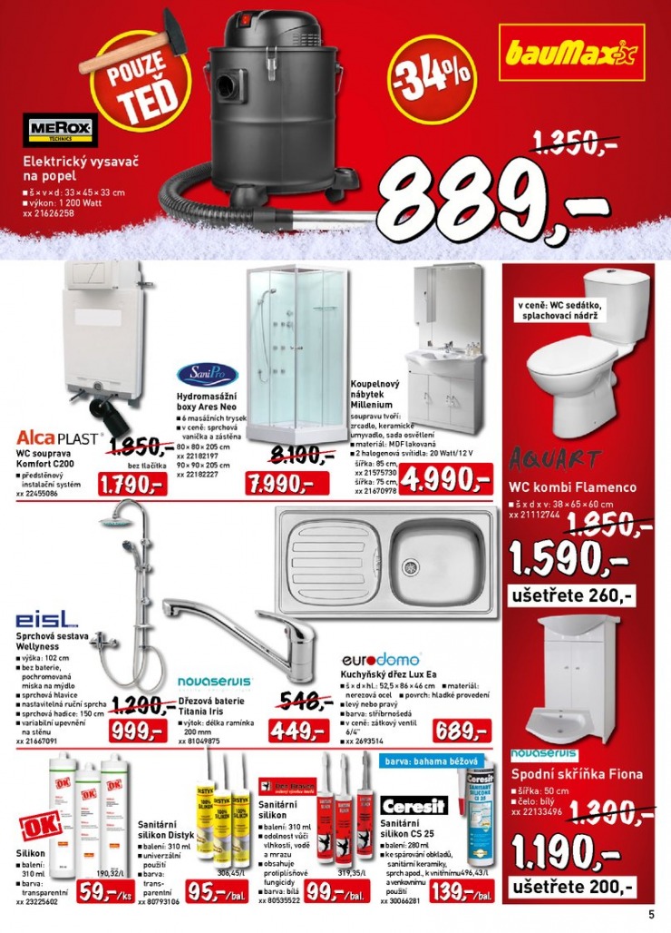 let�k Baumax Aktu�ln� m�s��n� let�k od 21.1.2013 strana 1