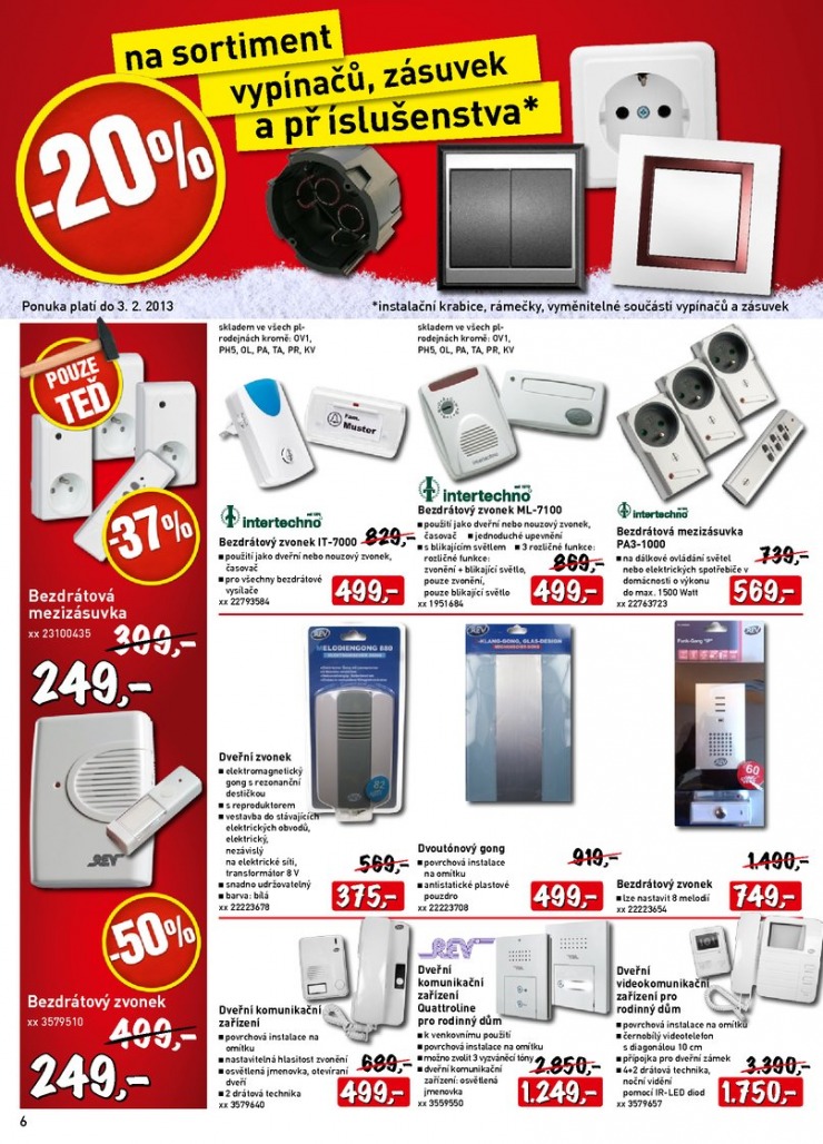 let�k Baumax Aktu�ln� m�s��n� let�k od 21.1.2013 strana 1