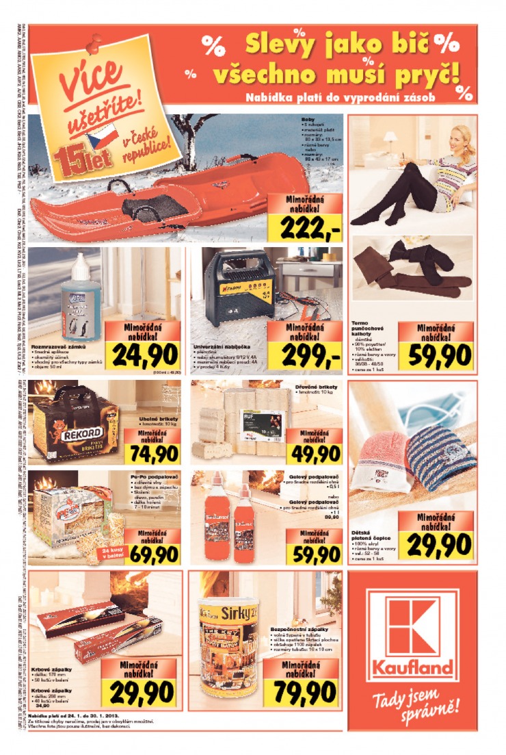 leták Kaufland Aktuální nabídka od 24.1.2013 strana 1 leták Kaufland Aktuální nabídka od 24.1.2013 strana 1
