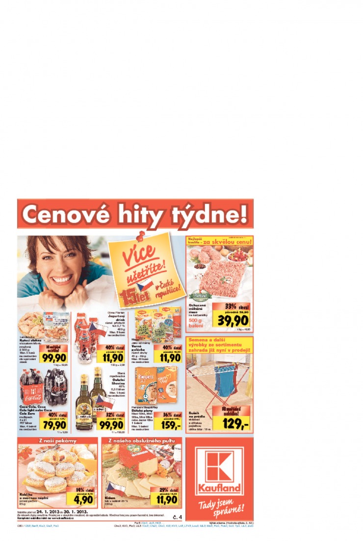leták Kaufland Aktuální nabídka od 24.1.2013 strana 1 leták Kaufland Aktuální nabídka od 24.1.2013 strana 1