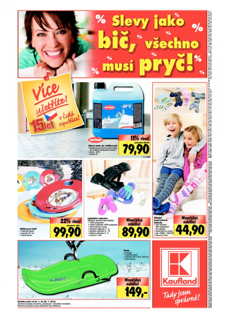 leták Kaufland Aktuální nabídka od 24.1.2013 strana 1 leták Kaufland Aktuální nabídka od 24.1.2013 strana 1