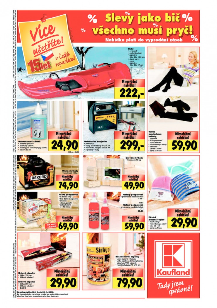 leták Kaufland Aktuální nabídka od 24.1.2013 strana 1 leták Kaufland Aktuální nabídka od 24.1.2013 strana 1