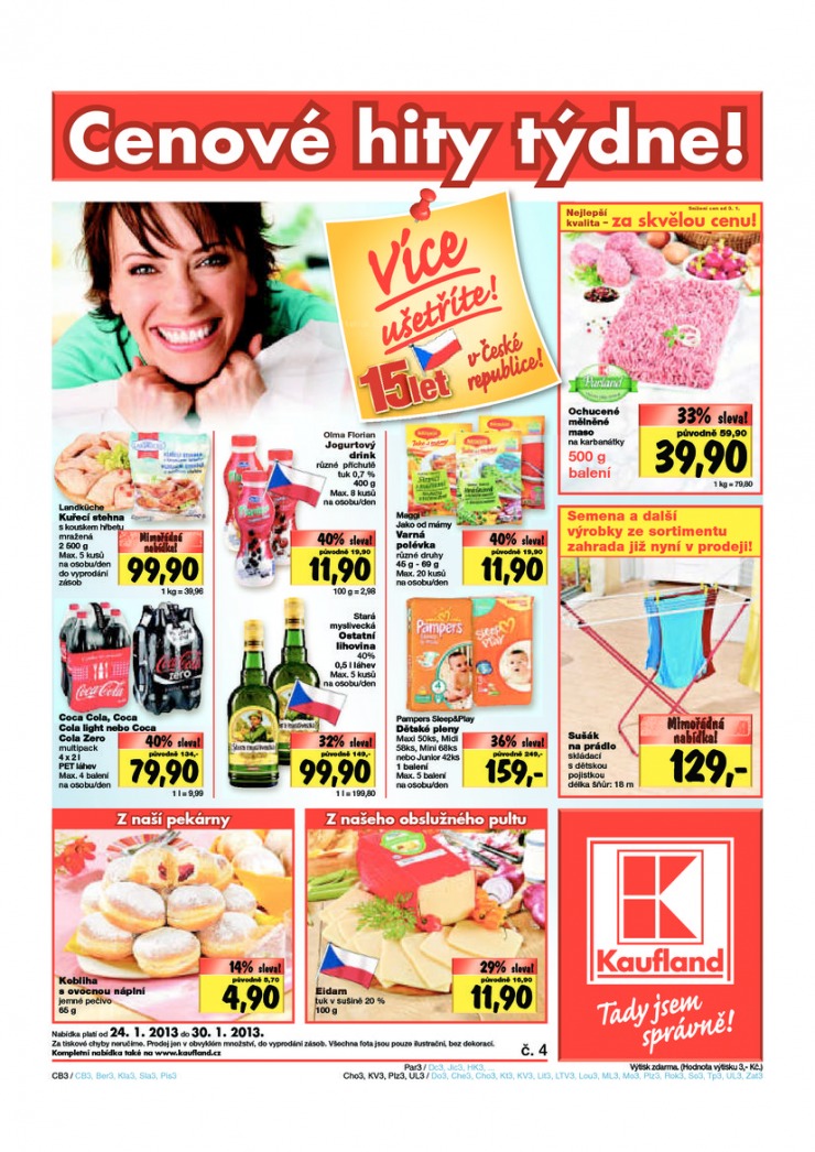 leták Kaufland Aktuální nabídka od 24.1.2013 strana 1 leták Kaufland Aktuální nabídka od 24.1.2013 strana 1