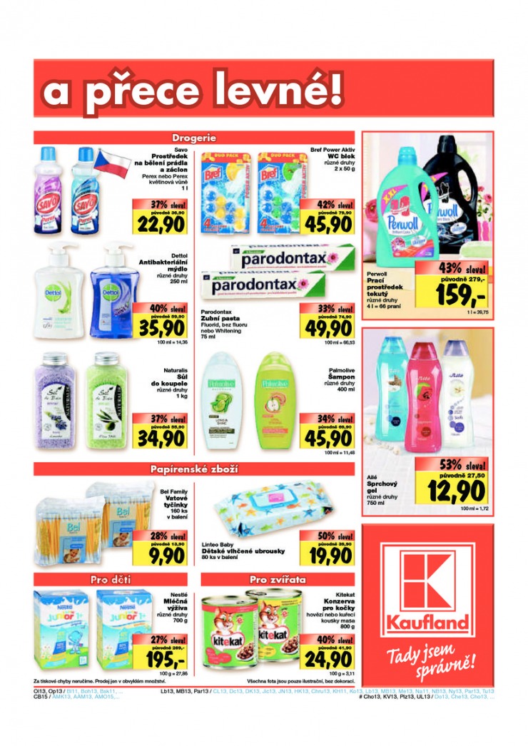 leták Kaufland Aktuální nabídka od 24.1.2013 strana 1 leták Kaufland Aktuální nabídka od 24.1.2013 strana 1