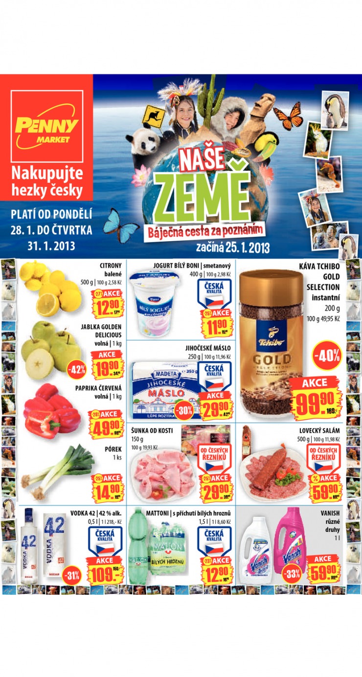 letk Penny Aktuln nabdka od 28.1.2013 strana 1