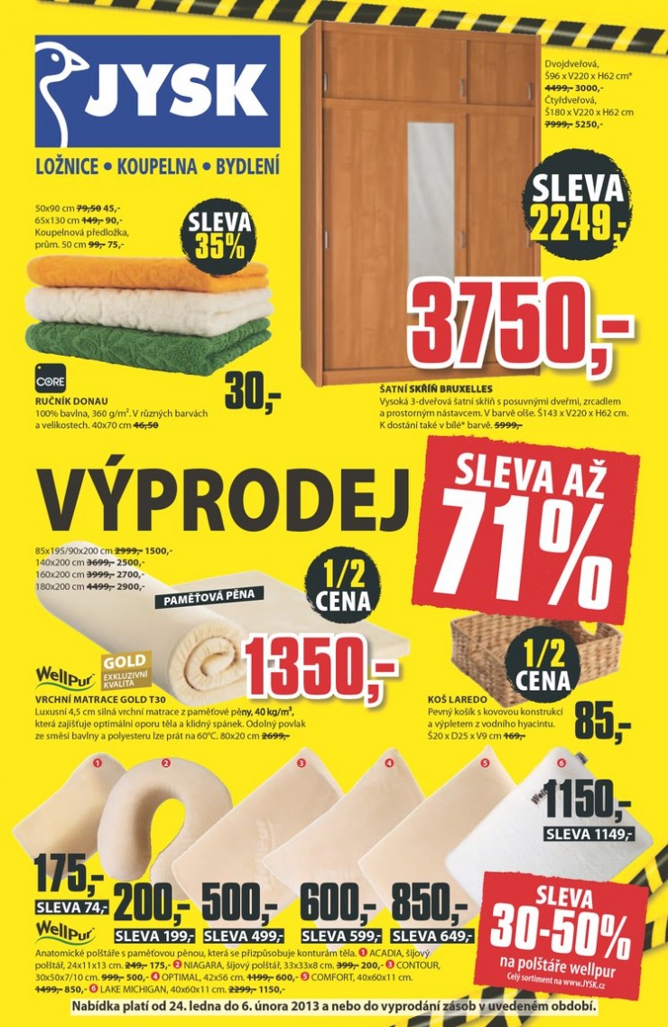letk Jysk Nabdka tdne od 24.1.2013 strana 1