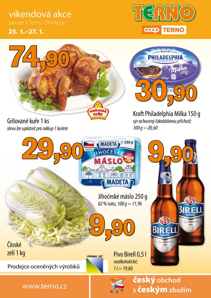 leták COOP Terno víkend od 25.1.2013 strana 1 leták COOP Terno víkend od 25.1.2013 strana 1