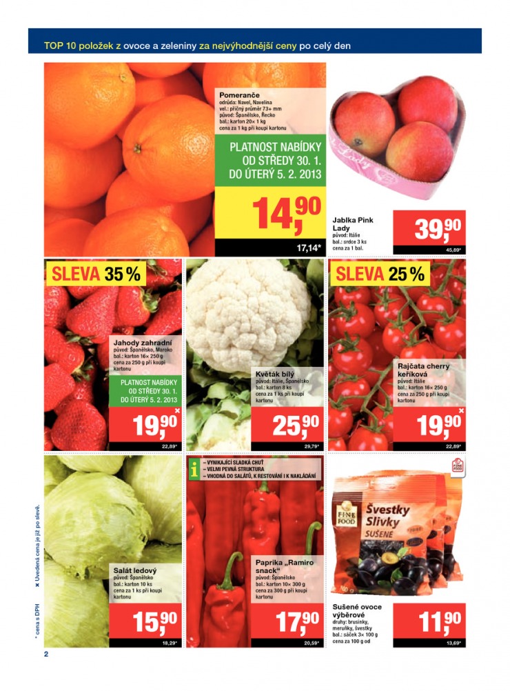 leták Makro Maloobchod od 30.1.2013 strana 1 leták Makro Maloobchod od 30.1.2013 strana 1