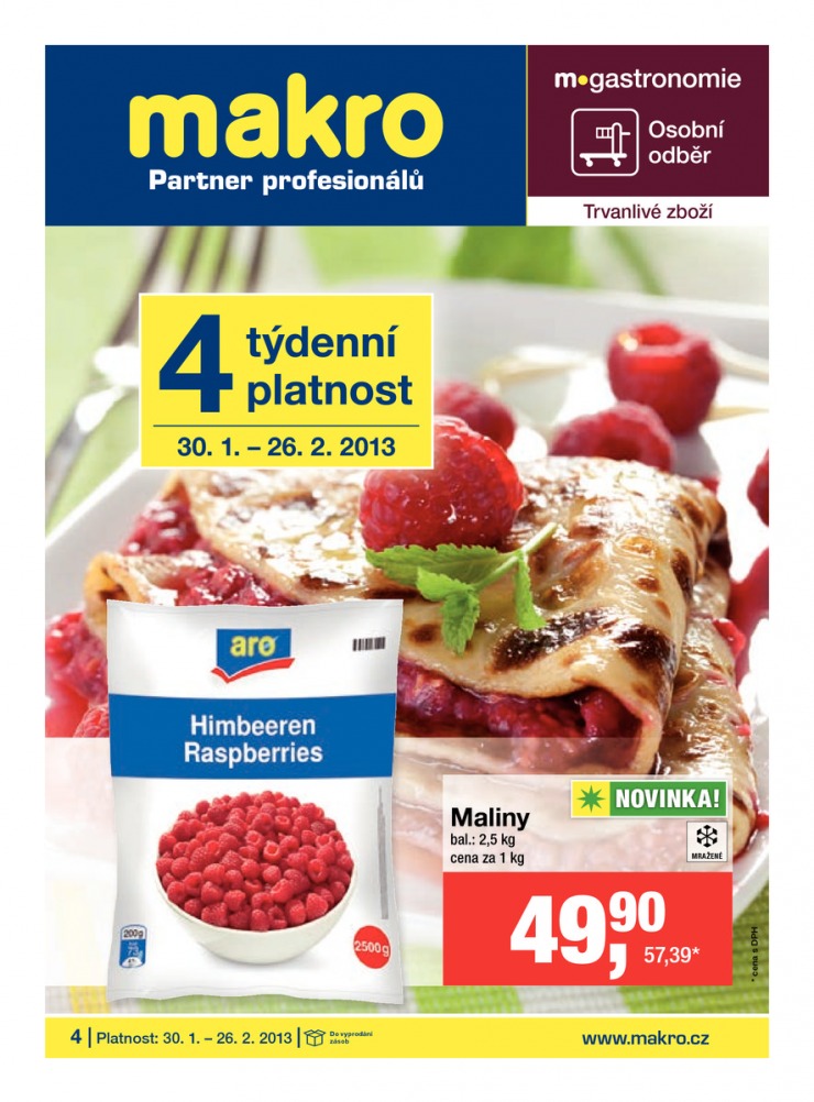 letk Makro Gastronomie trvaliv zbo od 30.1.2013 strana 1