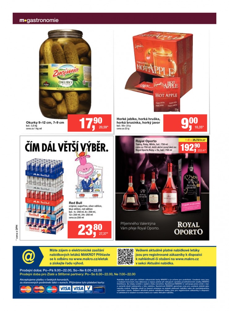 leták Makro Gastronomie trvalivé zboží od 30.1.2013 strana 1 leták Makro Gastronomie trvalivé zboží od 30.1.2013 strana 1