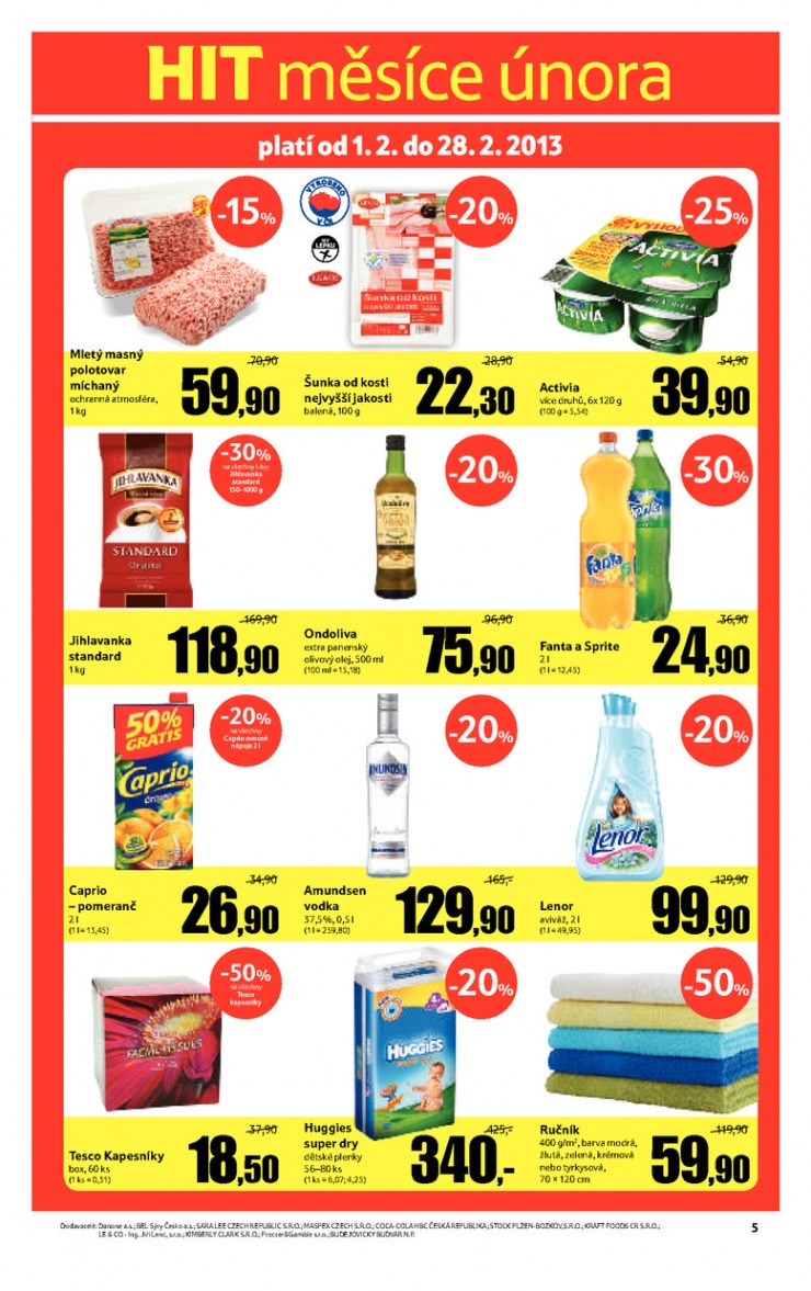 let�k Tesco supermarkety od 30.1.2013 strana 1