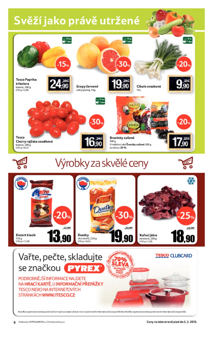 leták Tesco supermarkety od 30.1.2013 strana 1 leták Tesco supermarkety od 30.1.2013 strana 1
