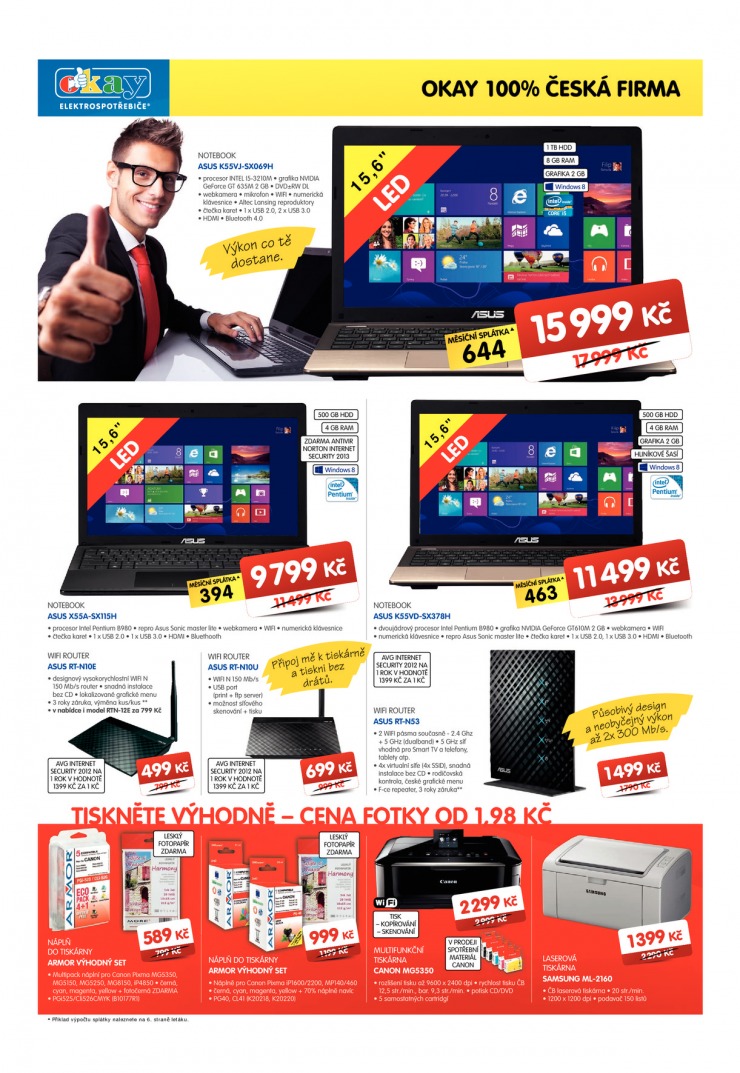 leták Okay Aktuální leták od 30.1.2013 strana 1 leták Okay Aktuální leták od 30.1.2013 strana 1