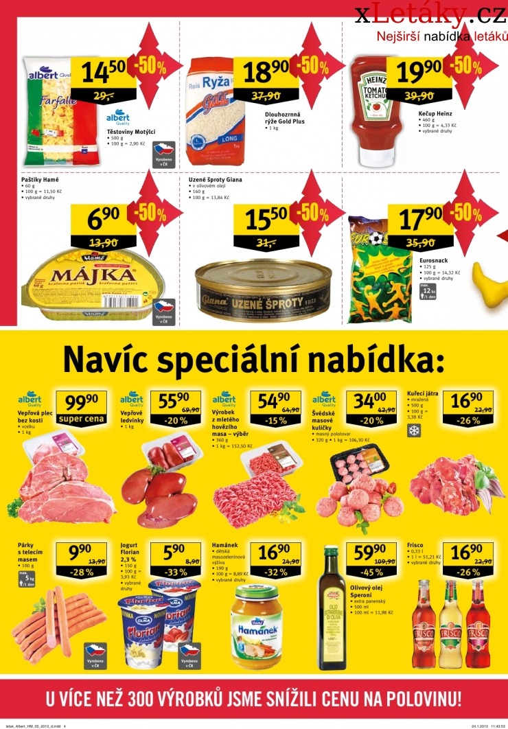leták Albert Hypermarket akční leták strana 1 leták Albert Hypermarket akční leták strana 1