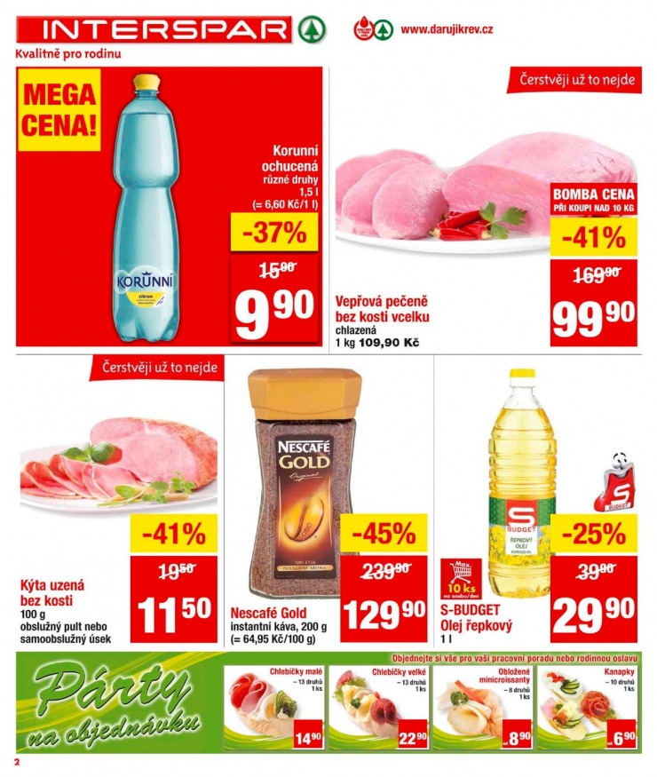 leták Interspar Akční nabídka od 30.1.2013 strana 1 leták Interspar Akční nabídka od 30.1.2013 strana 1