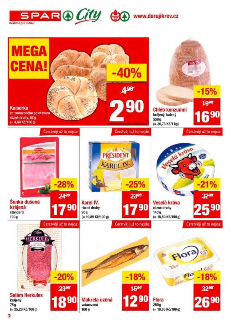 letk Interspar nabdka Spar City od 30.1.2013 strana 1