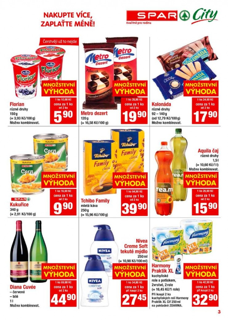 letk Interspar nabdka Spar City od 30.1.2013 strana 1