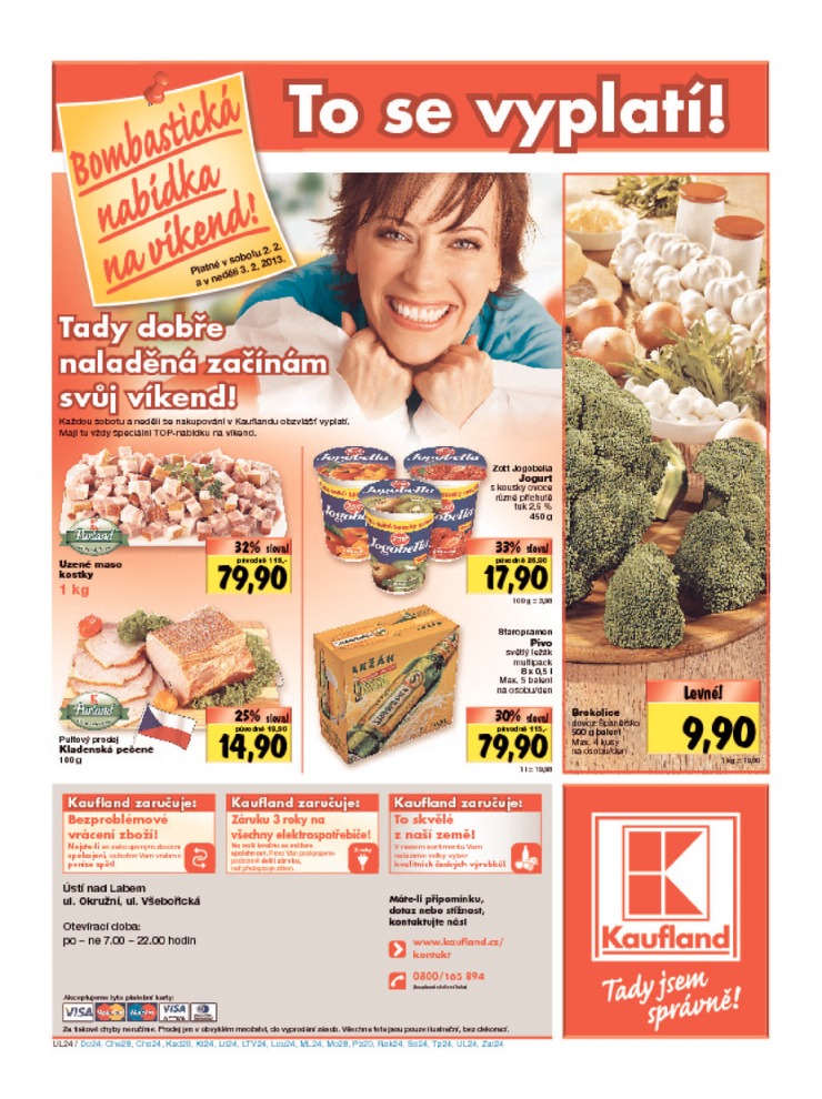 leták Kaufland Aktuální nabídka od 31.1.2013 strana 1 leták Kaufland Aktuální nabídka od 31.1.2013 strana 1