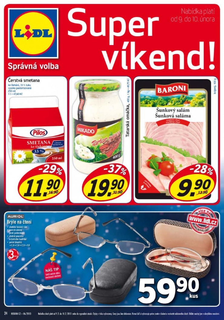 leták Lidl Akční nabídka od 4.2.2013 strana 1 leták Lidl Akční nabídka od 4.2.2013 strana 1