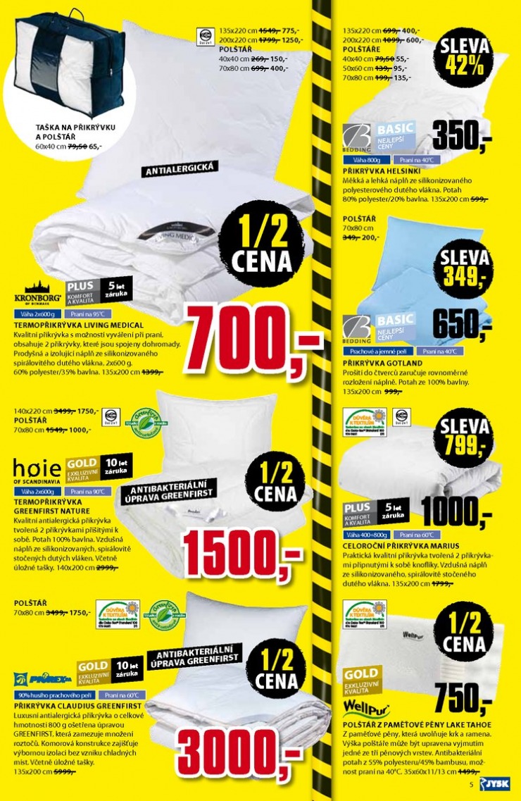 leták Jysk Nabídka týdne od 31.1.2013 strana 1 leták Jysk Nabídka týdne od 31.1.2013 strana 1