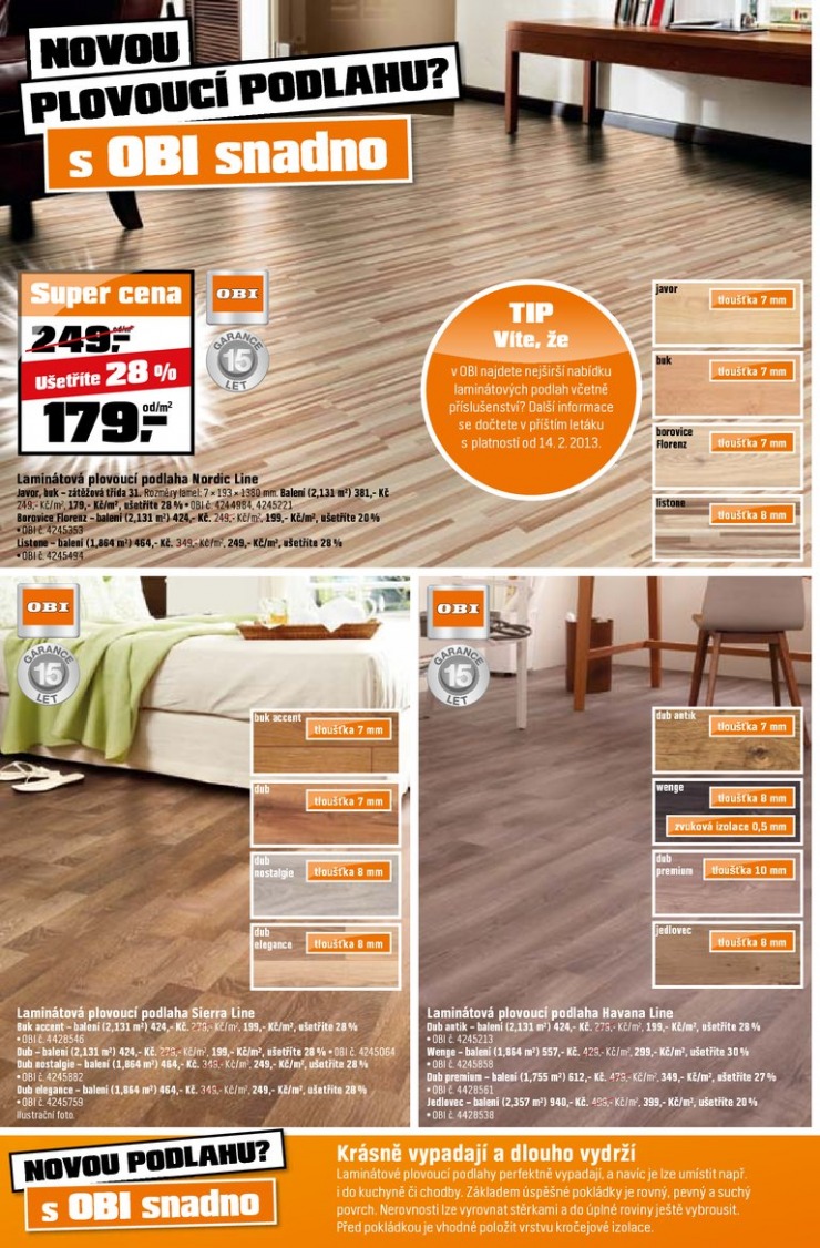 let�k OBI Aktu�ln� let�k od 31.1.2013 strana 1