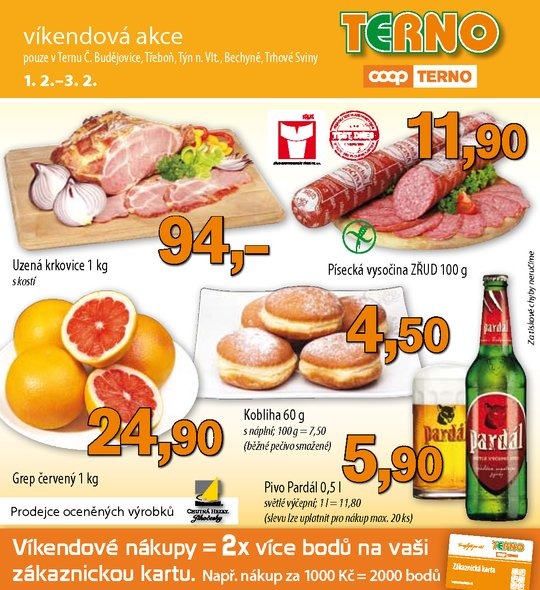 letk COOP Terno vkend od 1.2.2013 strana 1