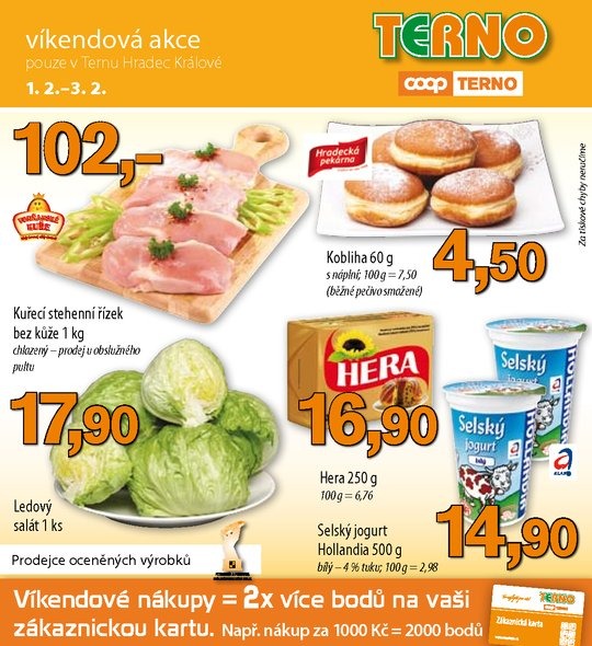 leták COOP Terno víkend od 1.2.2013 strana 1 leták COOP Terno víkend od 1.2.2013 strana 1