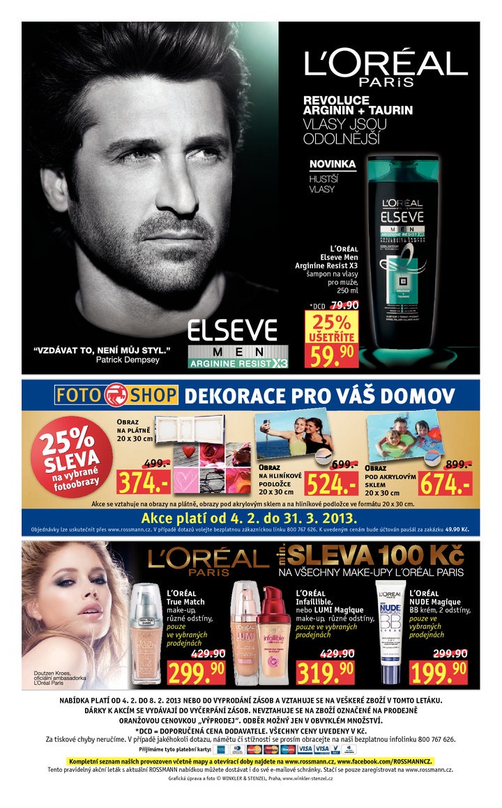 leták Rossmann Leták od 4.2.2013 strana 1 leták Rossmann Leták od 4.2.2013 strana 1