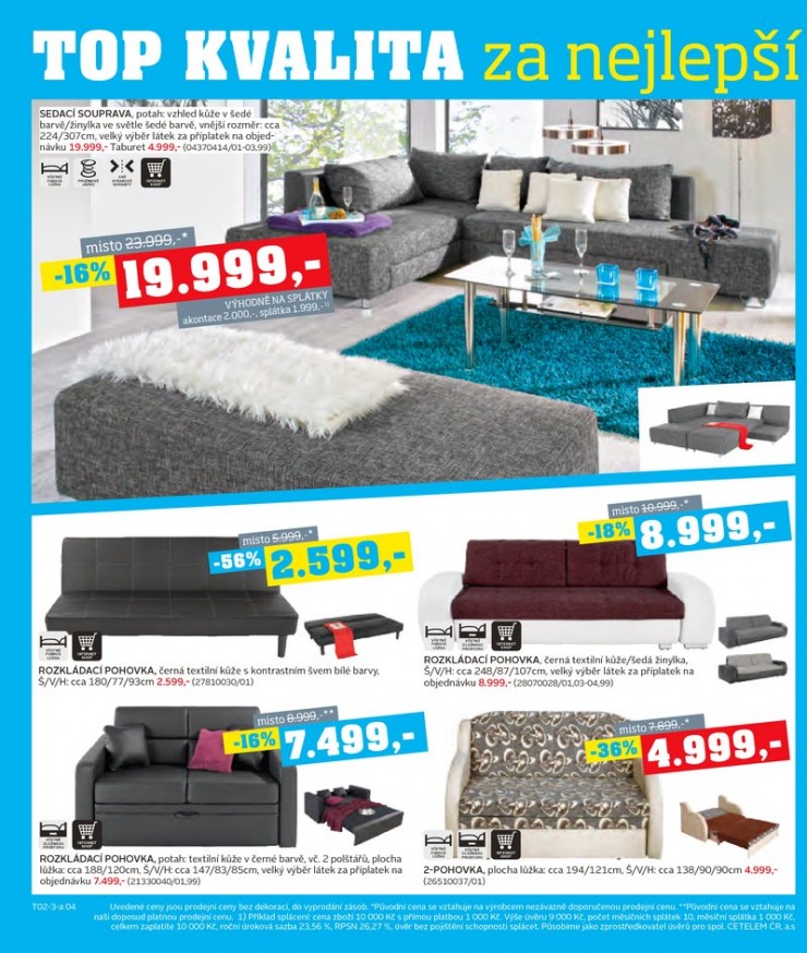 let�k Mobelix Aktu�ln� prospekt od 4.2.2013 strana 1