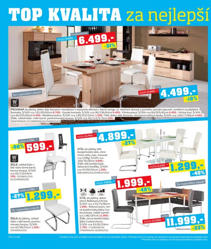 let�k Mobelix Aktu�ln� prospekt od 4.2.2013 strana 1