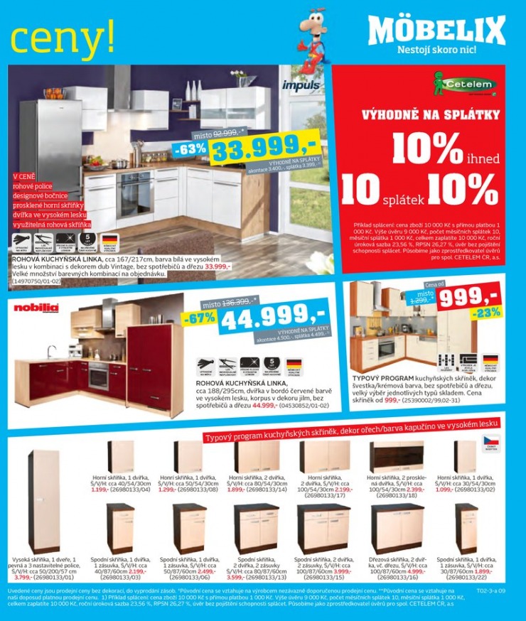 let�k Mobelix Aktu�ln� prospekt od 4.2.2013 strana 1