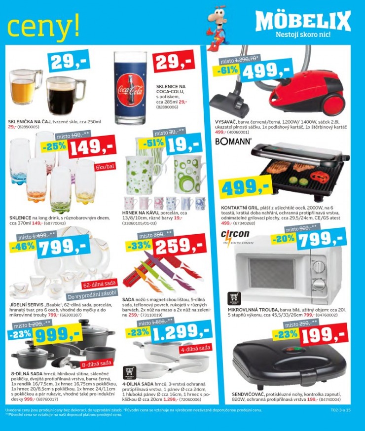 let�k Mobelix Aktu�ln� prospekt od 4.2.2013 strana 1