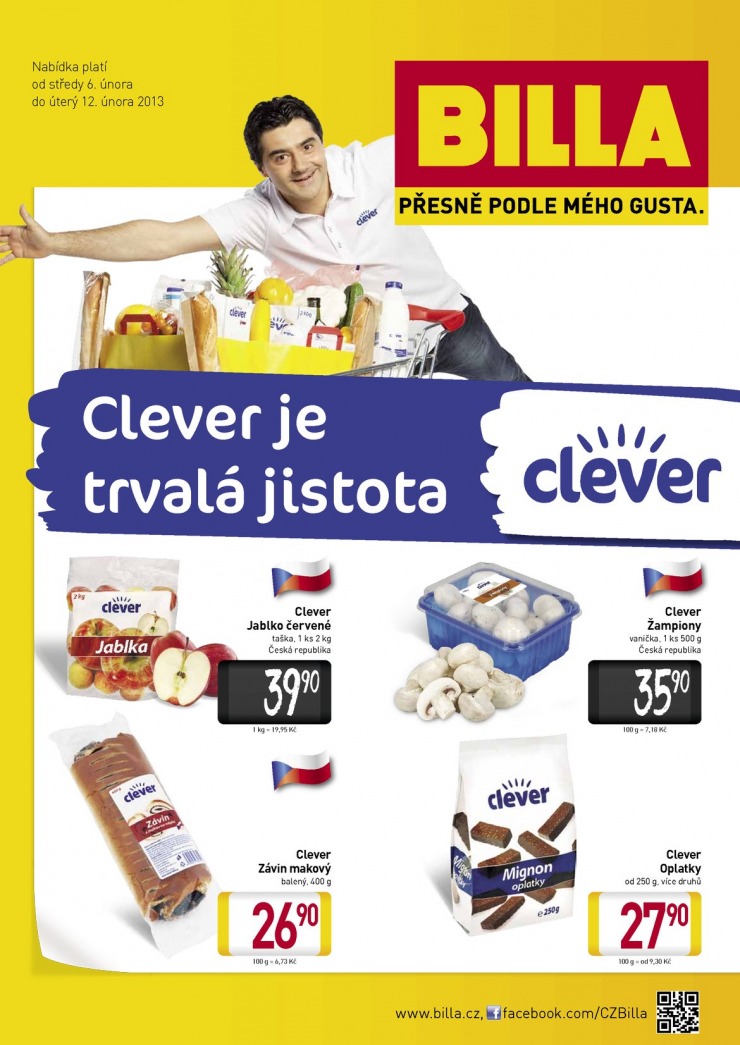 letk Billa Clever od 6.2.2013 strana 1