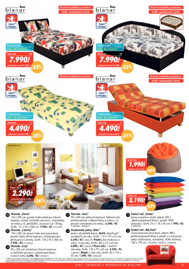 leták Kika Aktuální leták od 4.2.2013 strana 1 leták Kika Aktuální leták od 4.2.2013 strana 1