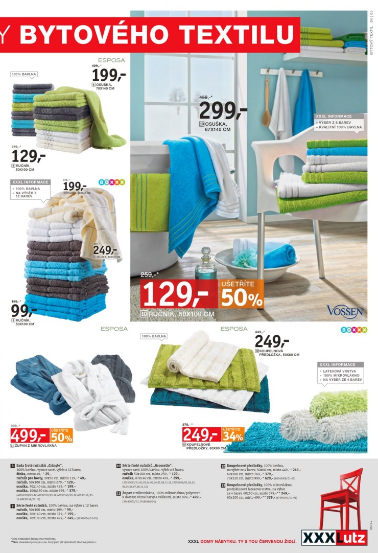 let�k XXXLutz Aktu�ln� prospekt od 4.2.2013 strana 1